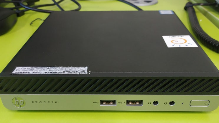  SSD 확장과,  메모리 증설을 위해 열어보았던  HP G4 400 Mini PC 내부