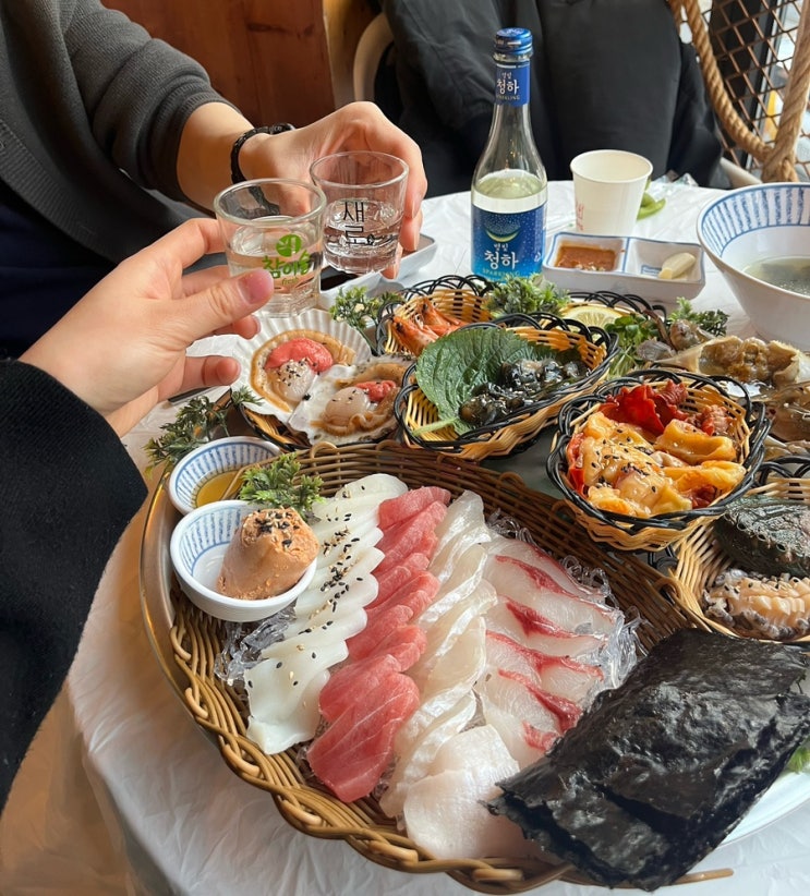  연남동 횟집 연남어부 | 연남동맛집 | 고래선박에서 회에 해산물