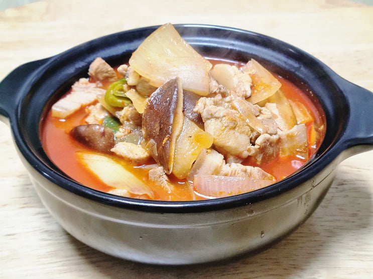  백종원 돼지고기 고추장찌개 만드는법