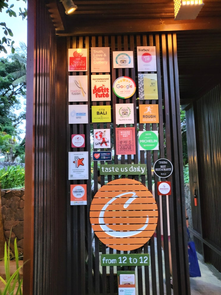 발리여행8 쿠카 레스토랑 짐바란 메뉴소개 가격 Cuca Restaurant