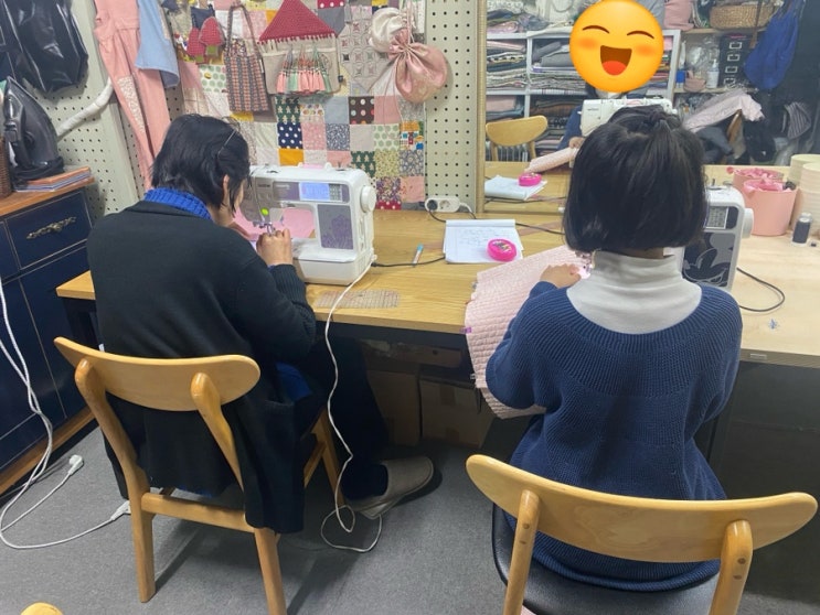  [서울 재봉틀 공방] 엄마와 함께 미싱 배우기_베개 커버 만들기