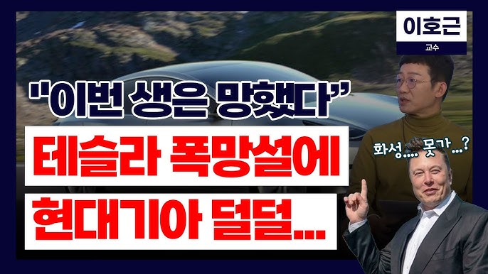 이번생은 망했다... 테슬라 폭망설에 현대기아 덜덜... 이번생은 망했다... 테슬라 폭망설에 현대기아 덜덜...
