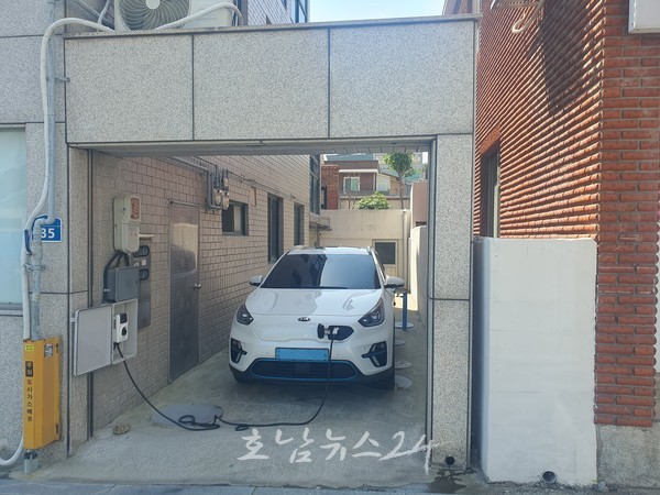  광양시 비공용 전기자동차 완속충전기 보급사업 160대 지원, 1대당 최대 50만 원 지원한다