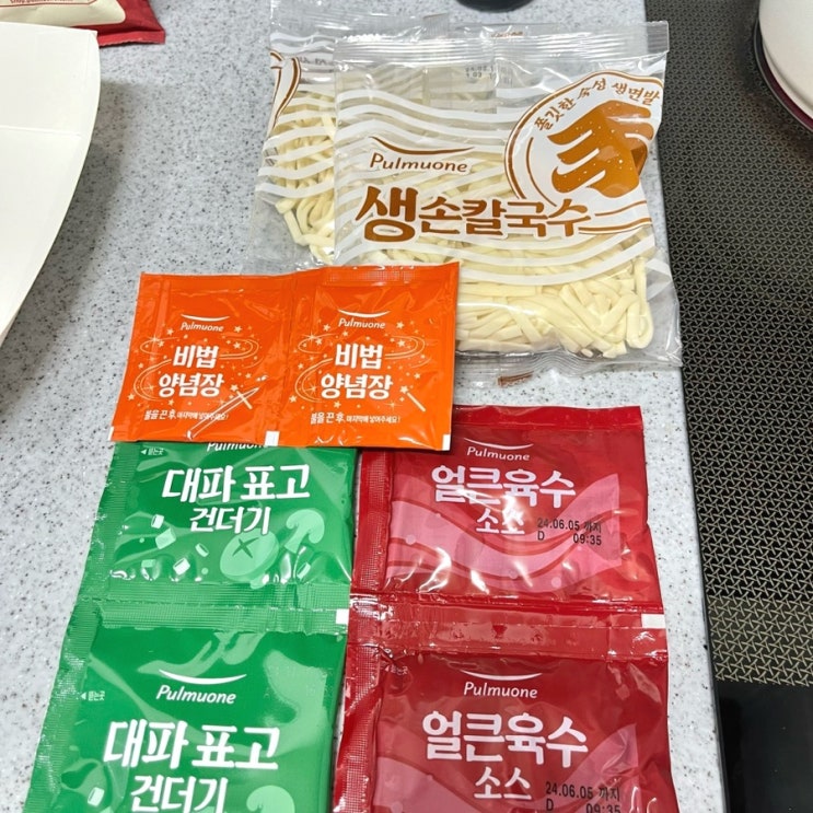  [풀무원 밀키트] 육개장칼국수 후기