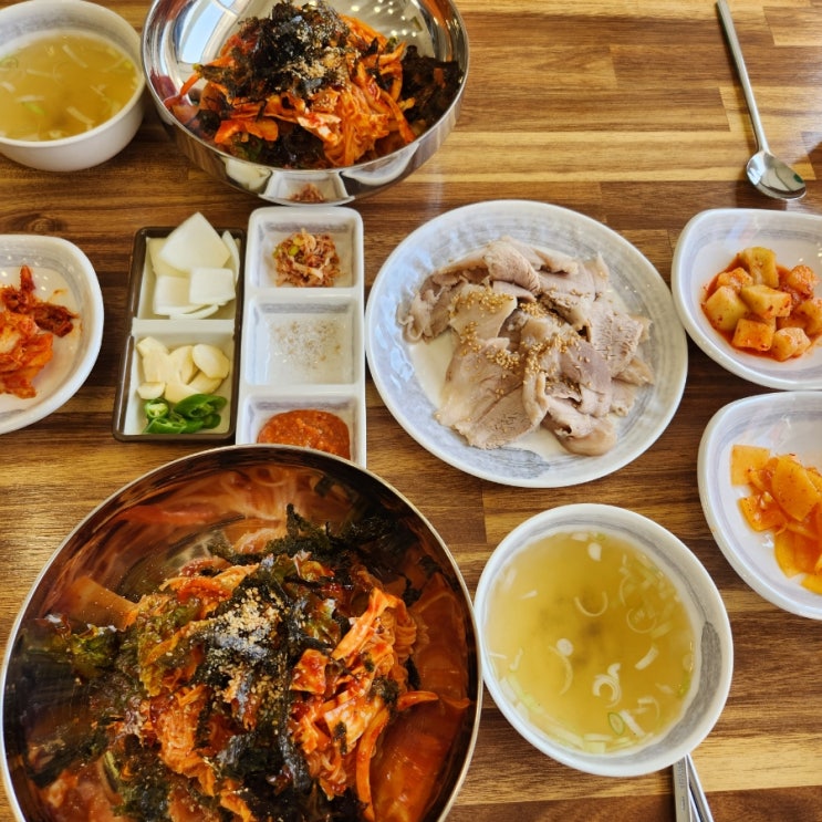 양산 국수 맛집 :: 율담촌국수 덕계점