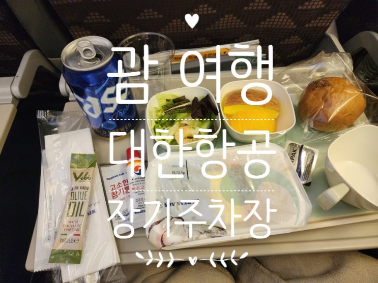 인천 ↔ 괌 <b>대한항공</b> / 인천공항 T2 장기주차장 이용