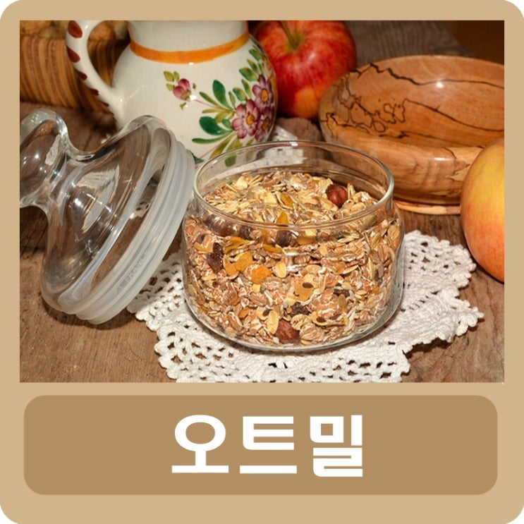  오트밀 먹는 법 효능 칼로리 요리