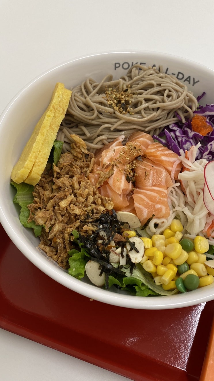  [서울/충무로] 혼밥 가능한 연어포케 샐러드 맛집 포케 올데이