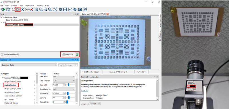[OpenCV][C++] Basler USB3.0 카메라 사용하기 출력 image Mat 변환 Pylon viewer 실시간 ...