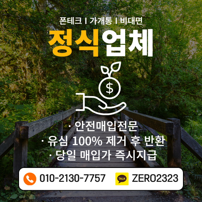  이천비대면가개통 정식업체에서