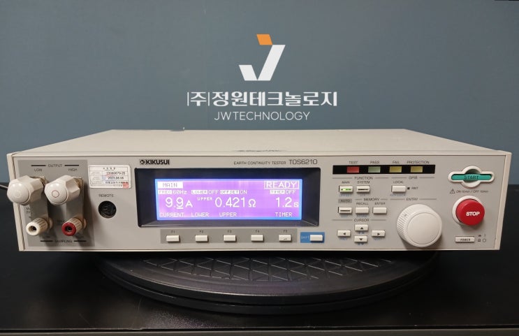  TOS6210 접지도통시험기 Earth Continiity Tester Kikusui 판매 및 렌탈