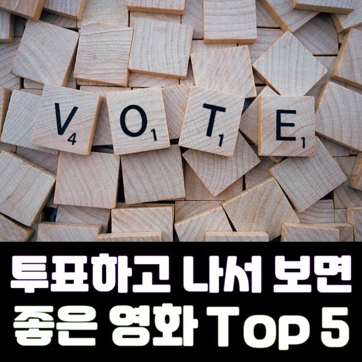  [내 맘대로 리스트] 투표하고 나서 보면 좋은 영화 5
