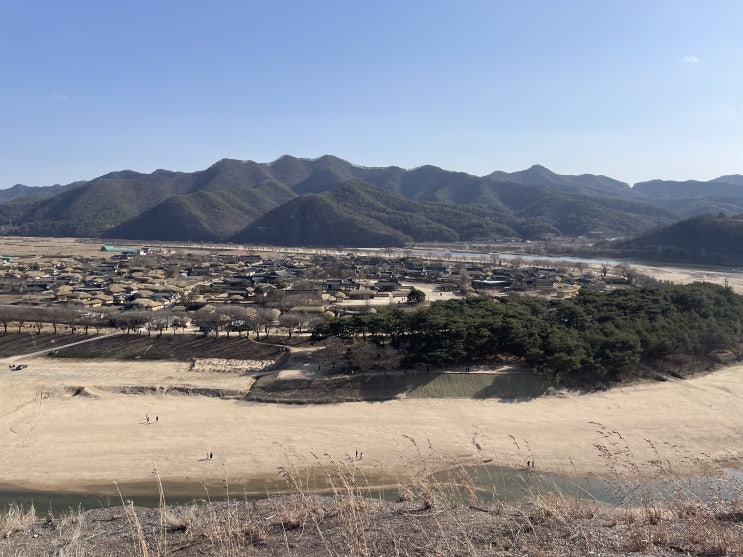  [안동] 여행 마지막 날 3일차, 하회마을과 부용대. 탈춤 공연은 꼭 보고오세요!