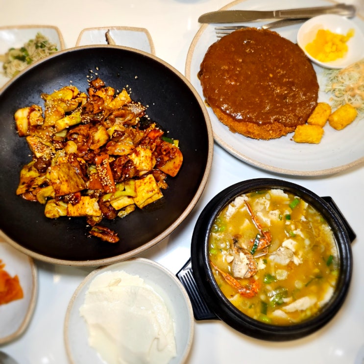  구미 산동 맛집 숨쉬는순두부 국내산 콩 불 맛나는 두루치기 추천