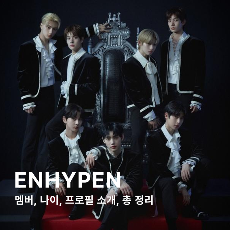 엔하이픈(ENHYPEN) 멤버, 나이, 프로필 소개, 총 정리