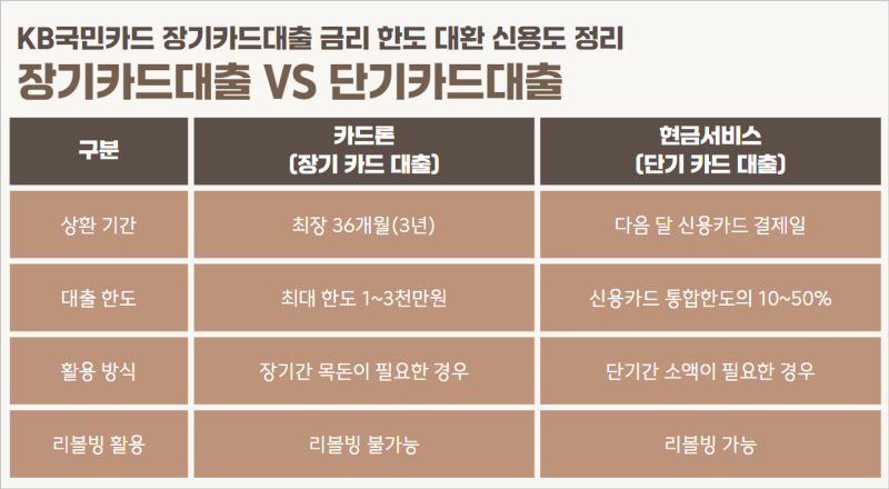 장기카드대출 신용등급 하락 원인 및 솔루션 설치 3
