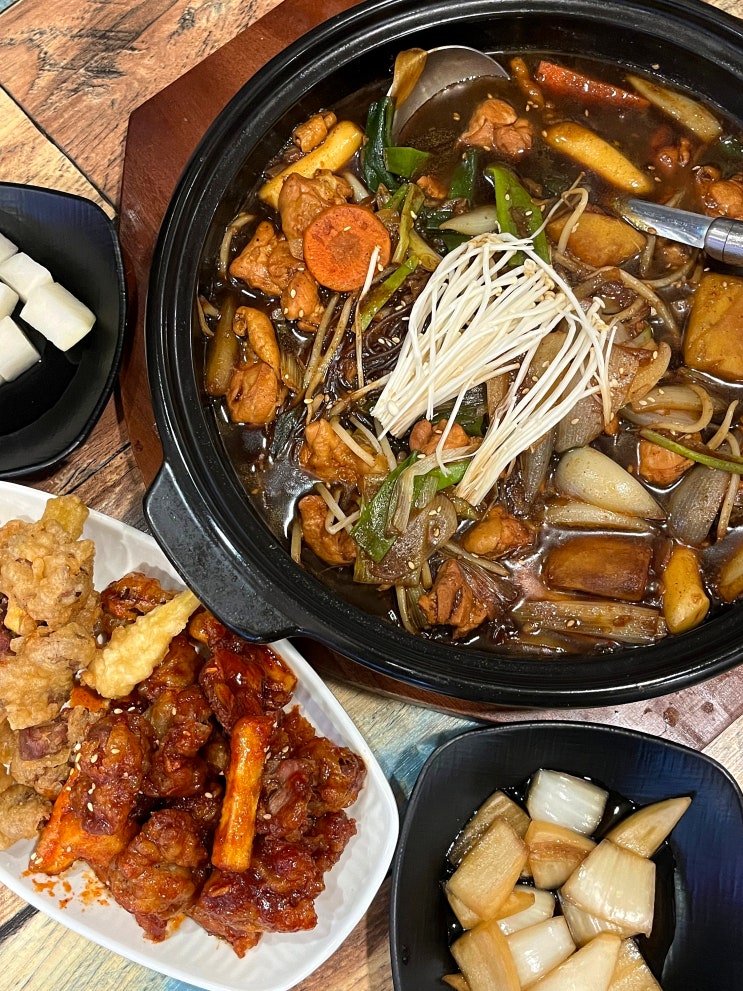  [대구/달서구/장기동/용산역/장기동먹거리촌] 장기동 먹자골목 똥집, 찜닭, 치킨이 맛있는 맛집: 똥집대통령 장기점