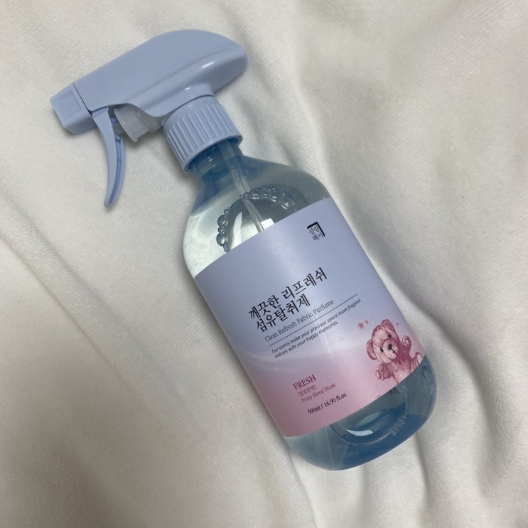추천 섬유향수 사용법 살림백서 <b>깨끗한</b> <b>리프레쉬</b> 섬유<b>탈취제</b>