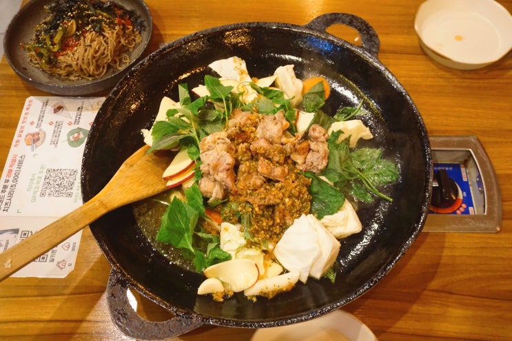  학동역 직장인 맛집, 류몽민 닭갈비 후기