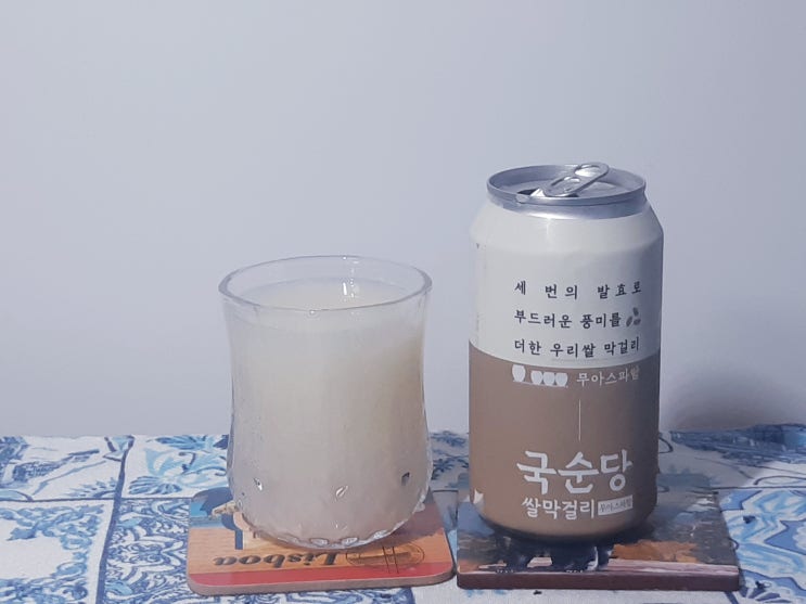 국순당 쌀 막걸리 캔(무아스파탐) 가격
