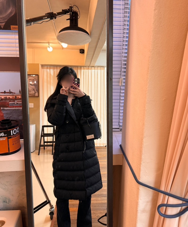 20대 여자 패딩추천 : 버버리 아니스톤m 착용 후기