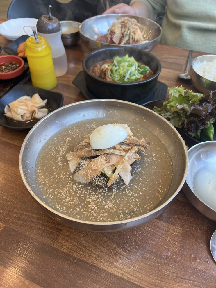 [대구화원맛집] 설화 명곡역 근처 동네 찐 맛집 "남촌옥/남촌면옥" 내돈내산 방문 후기!!(뚝배기 갈비찜/물, 비빔냉면)