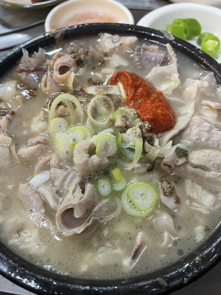  대전 오면 꼭 먹어봐야 되는 양이 푸짐한 순대국밥 맛집 오문창순대국밥