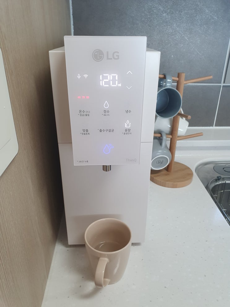  LG 퓨리케어 오브제 컬렉션 정수기 WD524ACB 설치후기