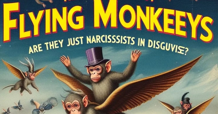  [심리학 용어]나르시스트의 조력자이자 가장 무서운 존재  플라잉몽키(Flying Monkey)(의미,역할,조심해야할 점 등)