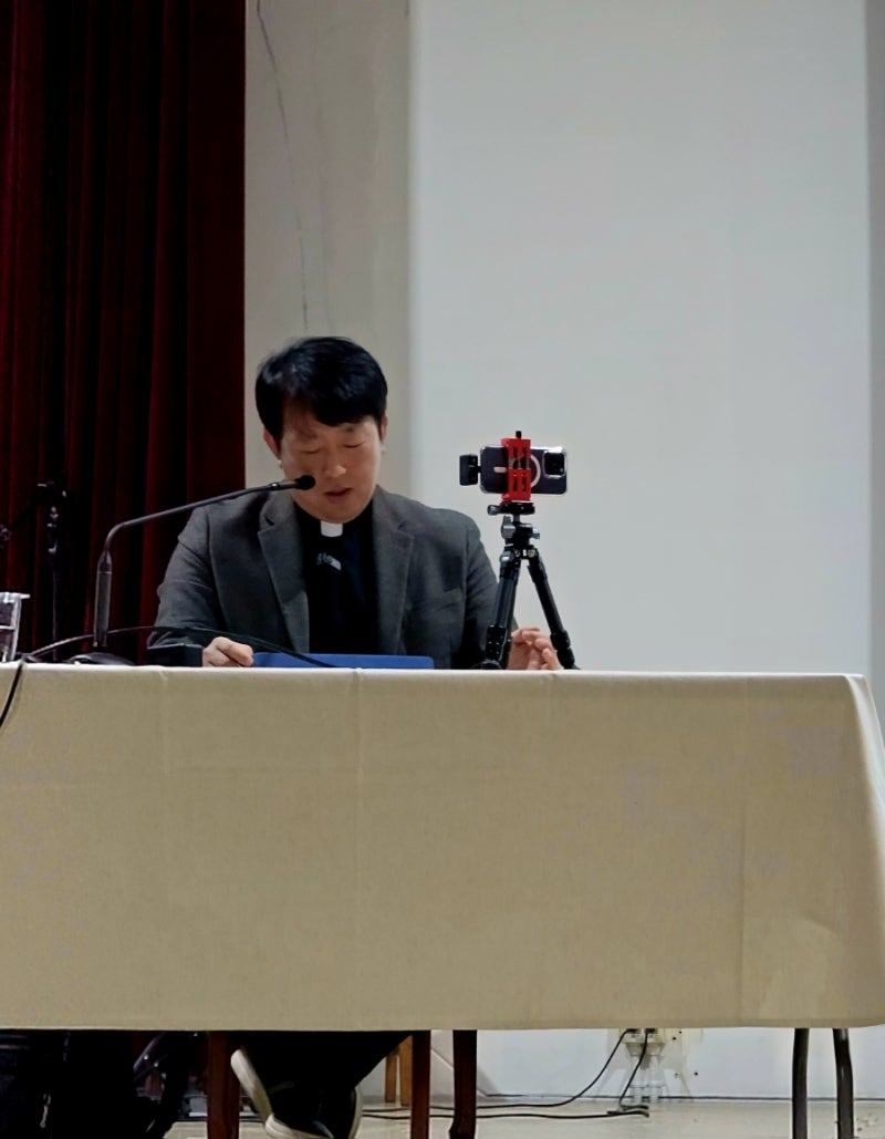 복음선교를 위한 1일 대피정/김재덕 신부님 특강/박병규신부님 노래.김영민신부님의 강론