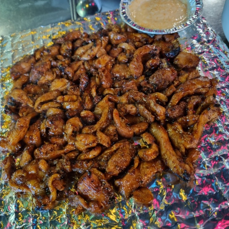  신사 가로수길 닭구이 맛집 웨이팅 필수 핫플 포차 온달집 본점