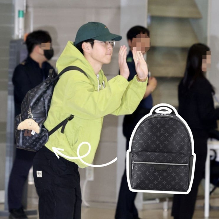  이강인 공항패션 루이비통 남자 명품 백팩 가격과 모델은?
