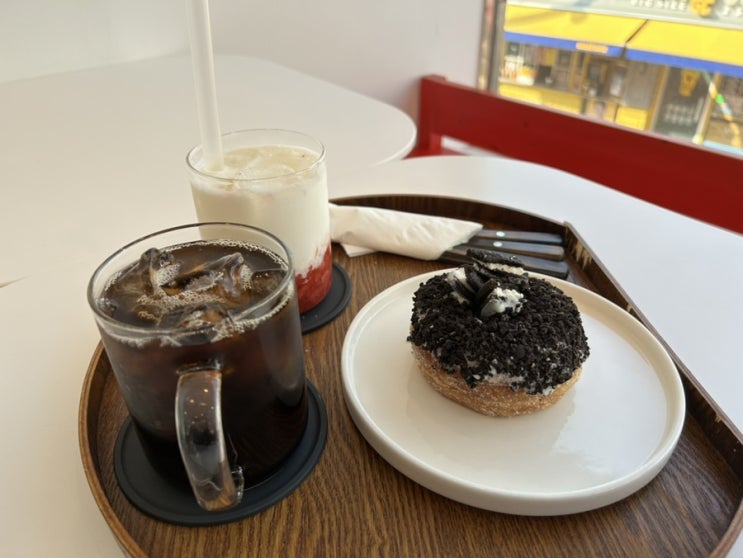  인천 동인천역 신포동 신포시장 크로넛 맛집 런도넛