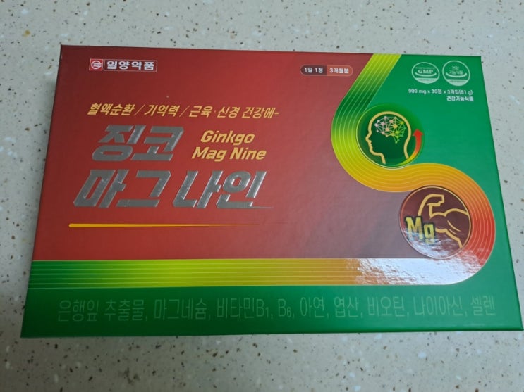  혈액순환영양제추천, 혈액순환 징코마그나인