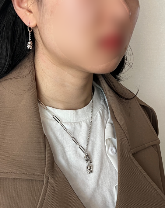  여성 목걸이귀걸이 추천 유니크한 헬리오스 주얼리