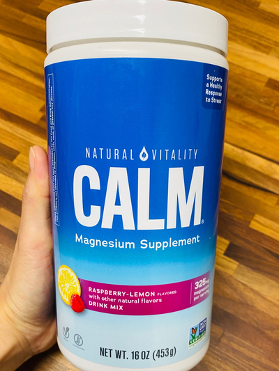  불면의 밤 _ calm 마그네슘 파우더