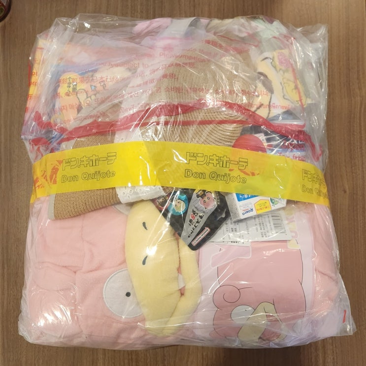  후쿠오카 쇼핑리스트 (1) 메가 돈키호테_야돈 후드잠옷, 캐릭터 입욕제, 가루입욕제, 식료품, 캐릭터상품, 의약품(이브, 오타이산 등)