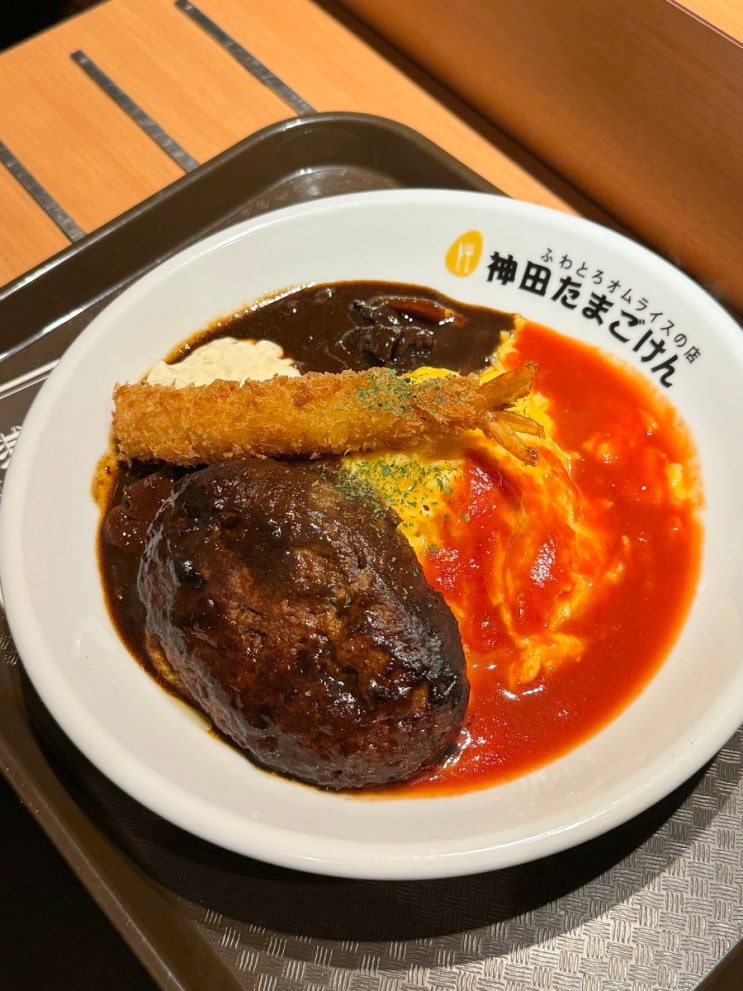  칸다타마고켄 메이드카페 분위기에 찐 아키하바라맛집