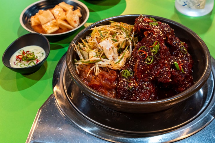  선릉역 맛집 뼈구이 찐맛집 파이팅감자탕