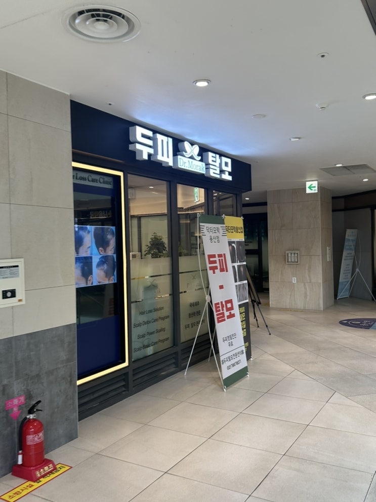  용산 직장인들 집중! 건강한 용산두피관리 닥터모락 용산점에서 시작하세요!
