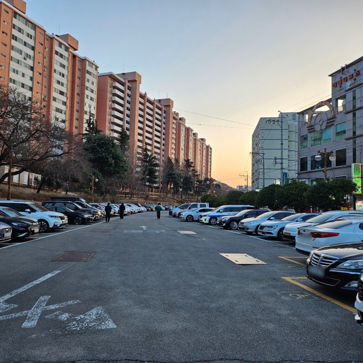  주례동 주례역 근처 학장천복개공영주차장 주차비(가격, 주차요금), 3종 저공해 할인 감면 여부