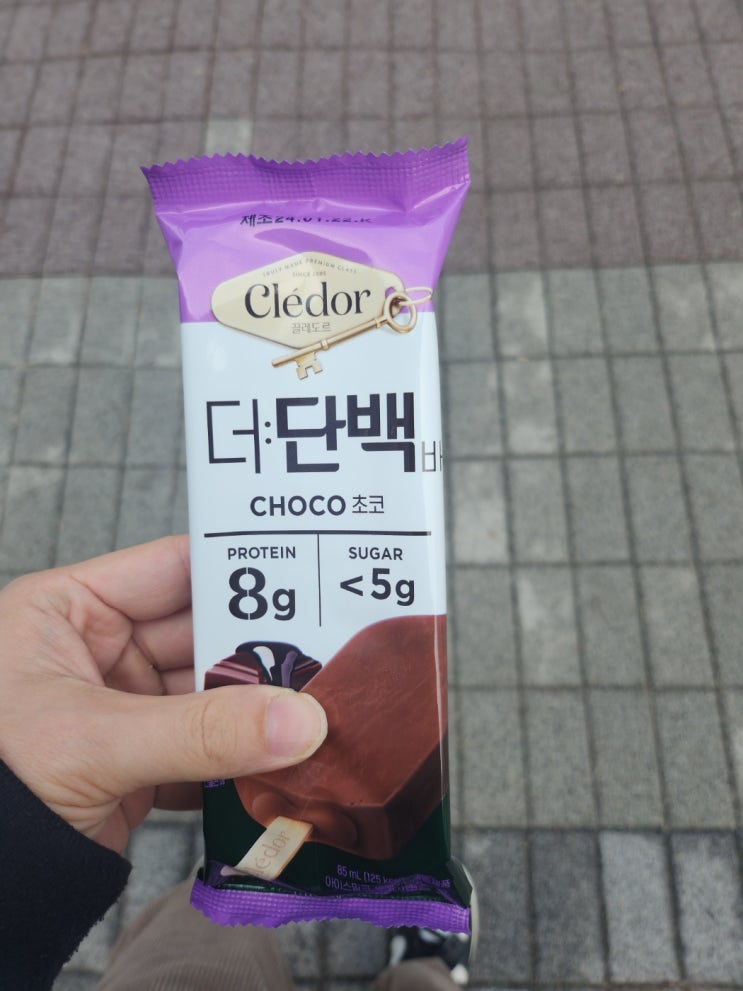  단백질 아이스크림 빙그래 더단백바 솔직후기
