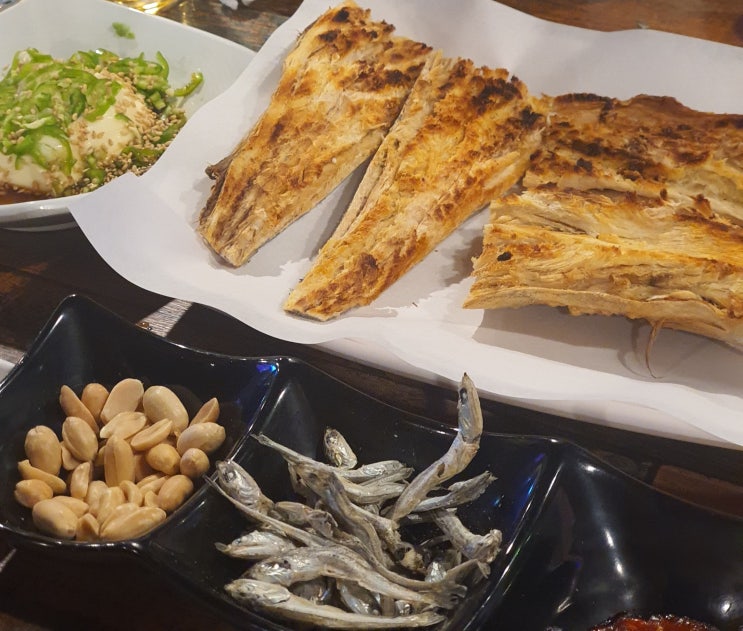  구리 맛집 밤푸스 물회 치킨 골뱅이 구리역 인창동 주점 음식점 추천