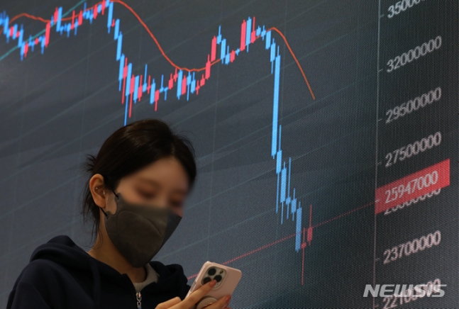 "저 1억에 물려있어요"…조정 겪는 비트코인, 반등은 언제? "저 1억에 물려있어요"…조정 겪는 비트코인, 반등은 언제?