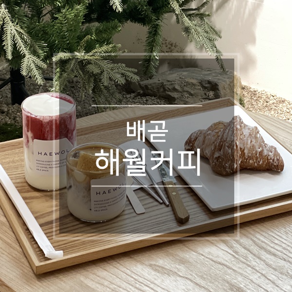 시흥 배곧 아브뉴프랑 카페 데이트 :) 해월커피 크루아상 종류가 다양한 HAEWOL