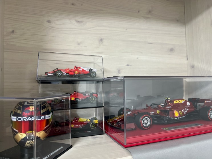  [일상] F1 다이캐스트 구매하기 (BBR 페라리 SF1000 / Bburago 부라고 페라리 / Altaya 페라리 / Schuberth 슈베르트 베르스타펜 헬멧)