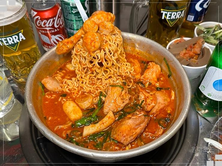  신당맛집 한사발포차 신당점 새벽3시까지 영업하는 맛집