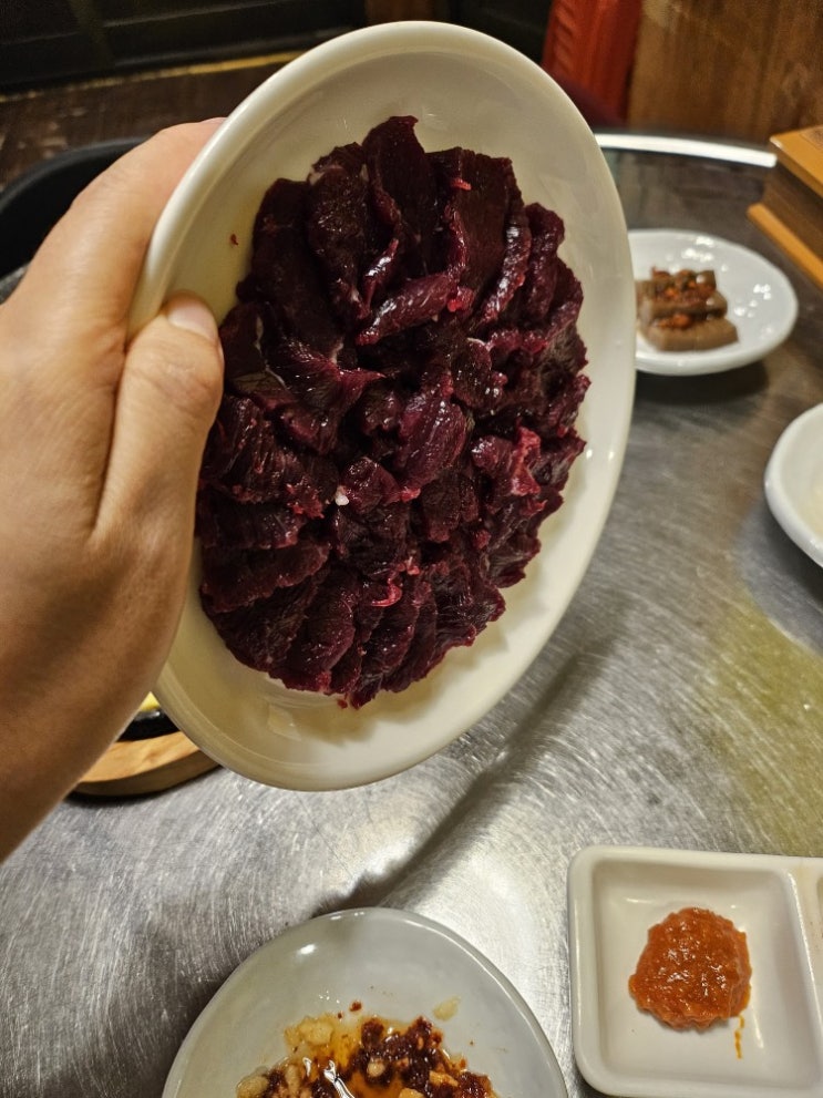  [내돈내산] 대구출장 1일차 저녁 뭉티기 맛집