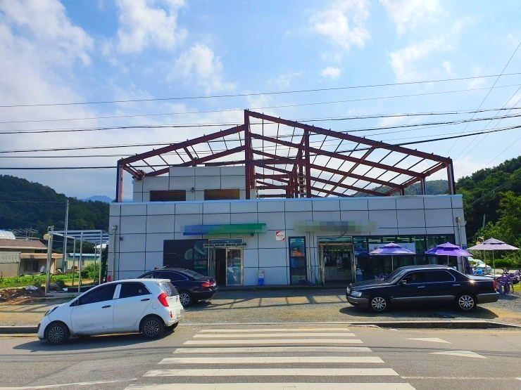  [현장 스케치] 충주/여주/양평 H빔 증축공사, 철골구조상가 (단가, 가격)