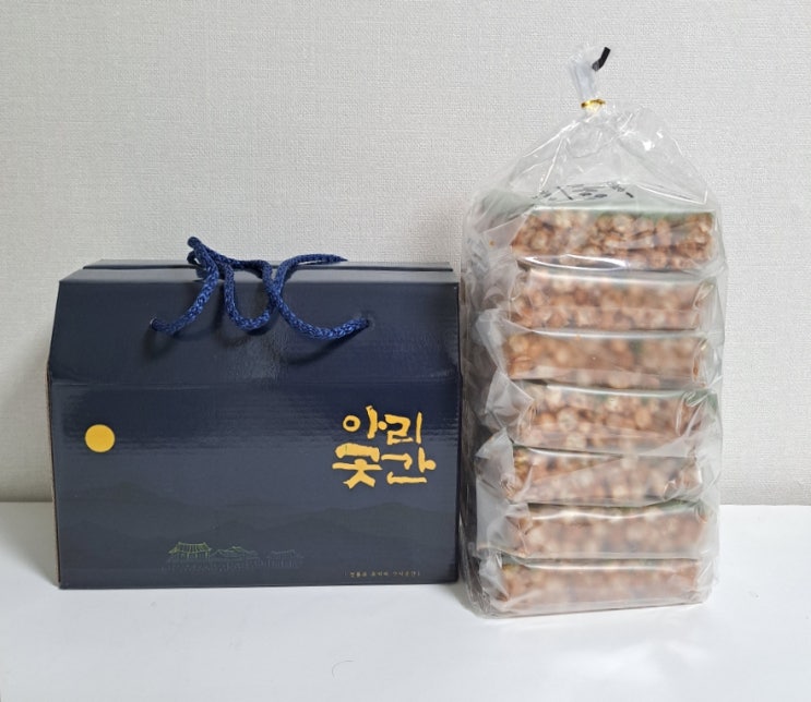 결혼답례품 선물로 좋은 여수 맛집, 향일암 맛집 아리곳간 향일암점 수제강정 오란다